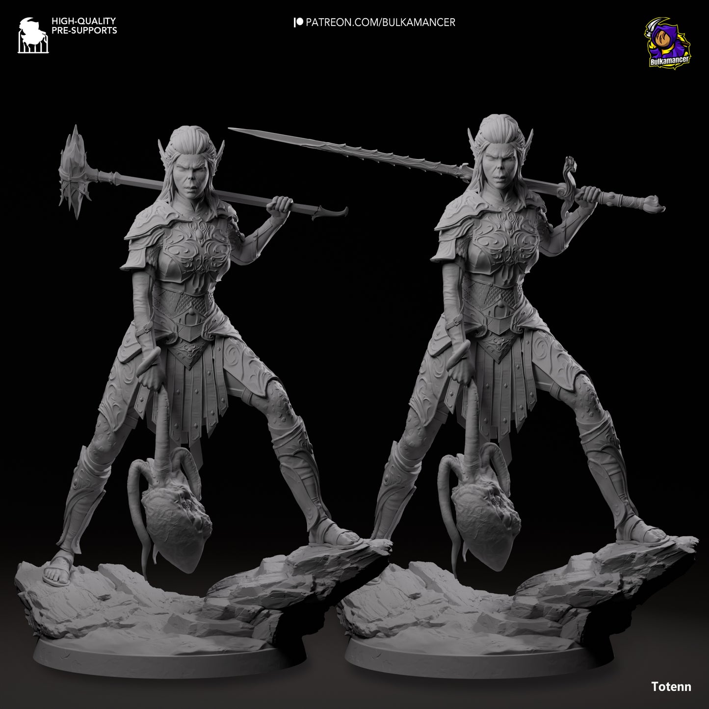 Laezel | Baldur's Gate 3| Handcrafted Figure