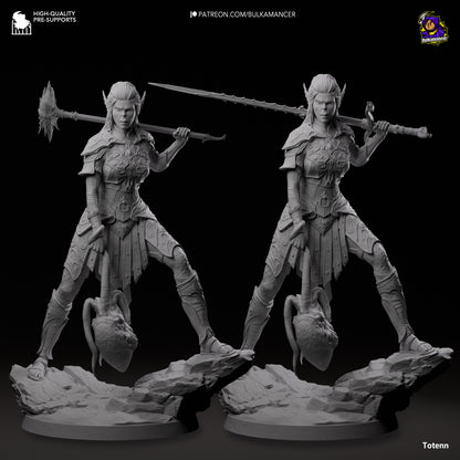 Lae’zel | Baldur's Gate 3 | Handcrafted Figure