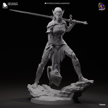 Lae’zel | Baldur's Gate 3 | Handcrafted Figure