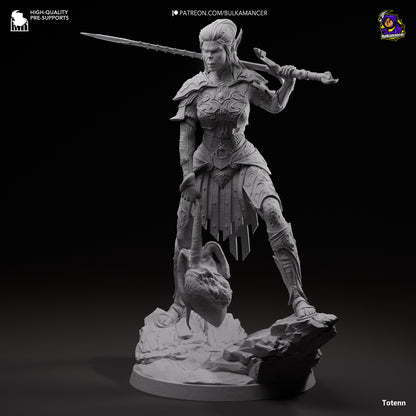 Lae’zel | Baldur's Gate 3 | Handcrafted Figure