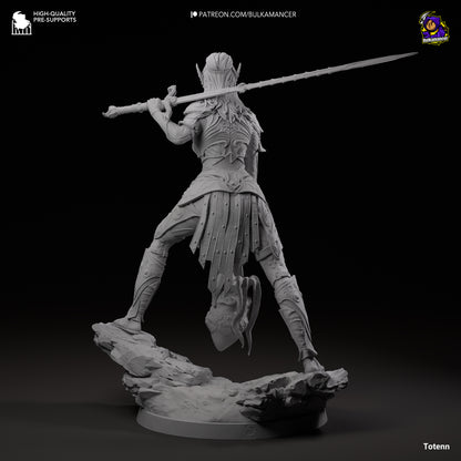 Lae’zel | Baldur's Gate 3 | Handcrafted Figure