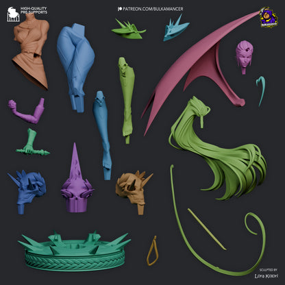 Megaera | Hades | Handcrafted Figure