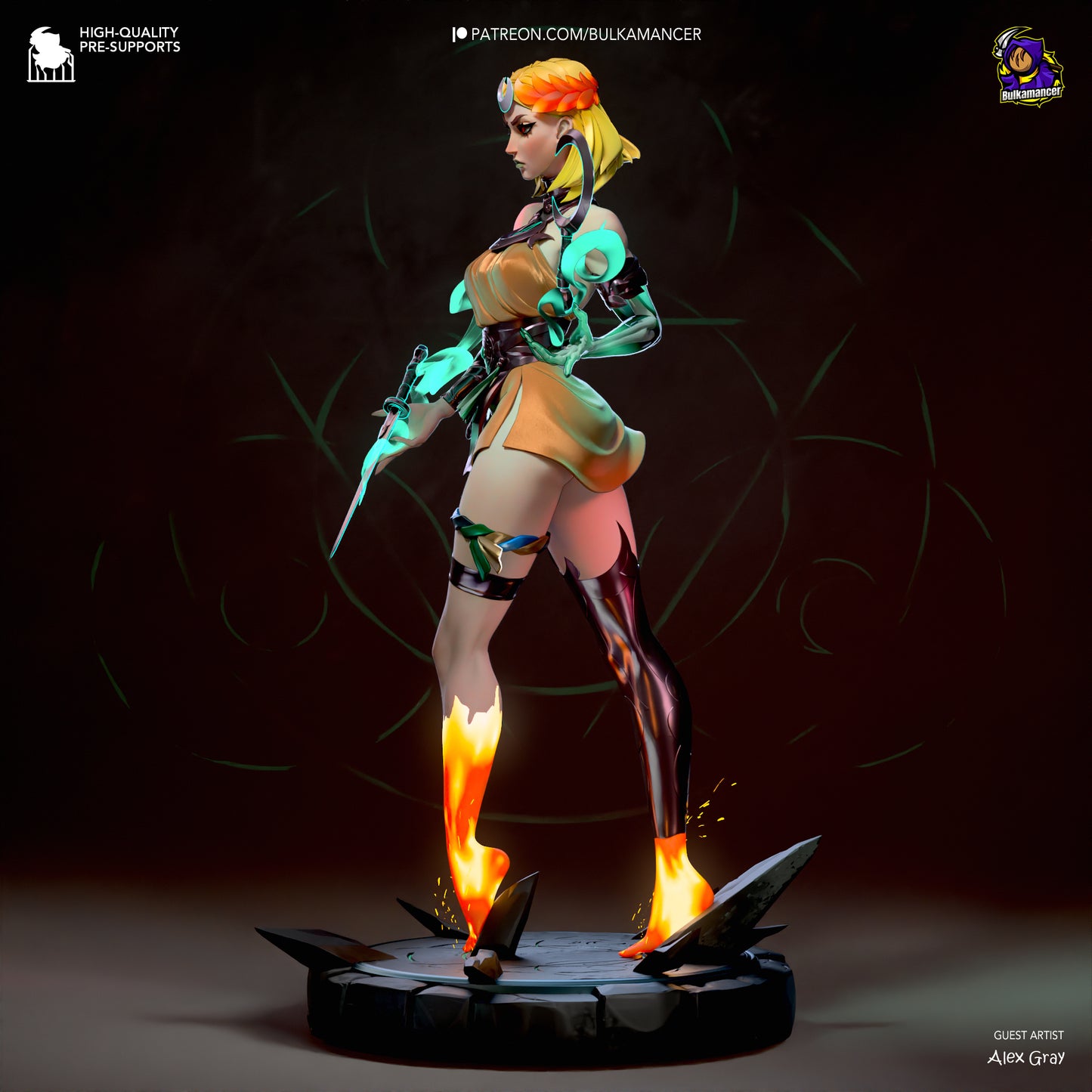 Melinoe | Hades II | Handcrafted Figure