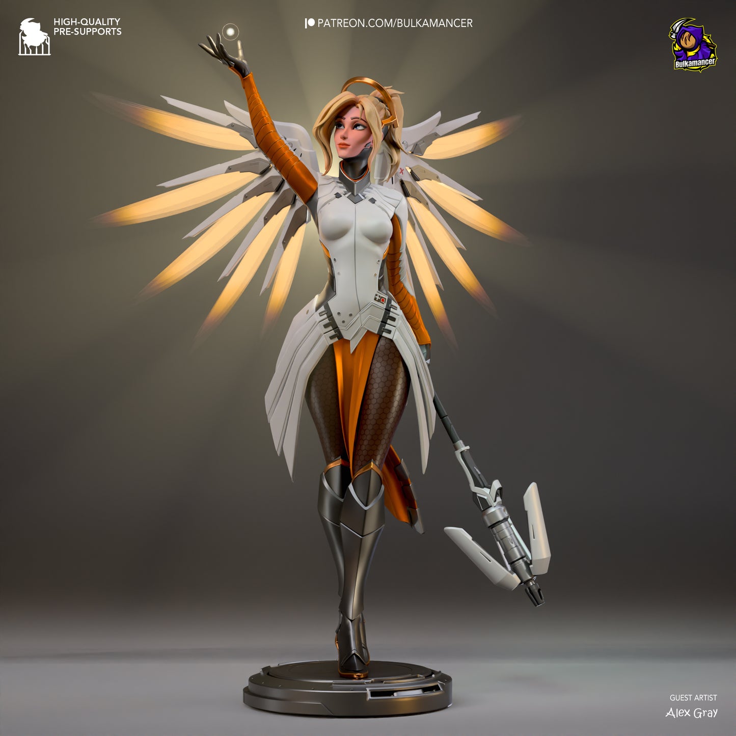 Mercy | Overwatch | Handcrafted Figure