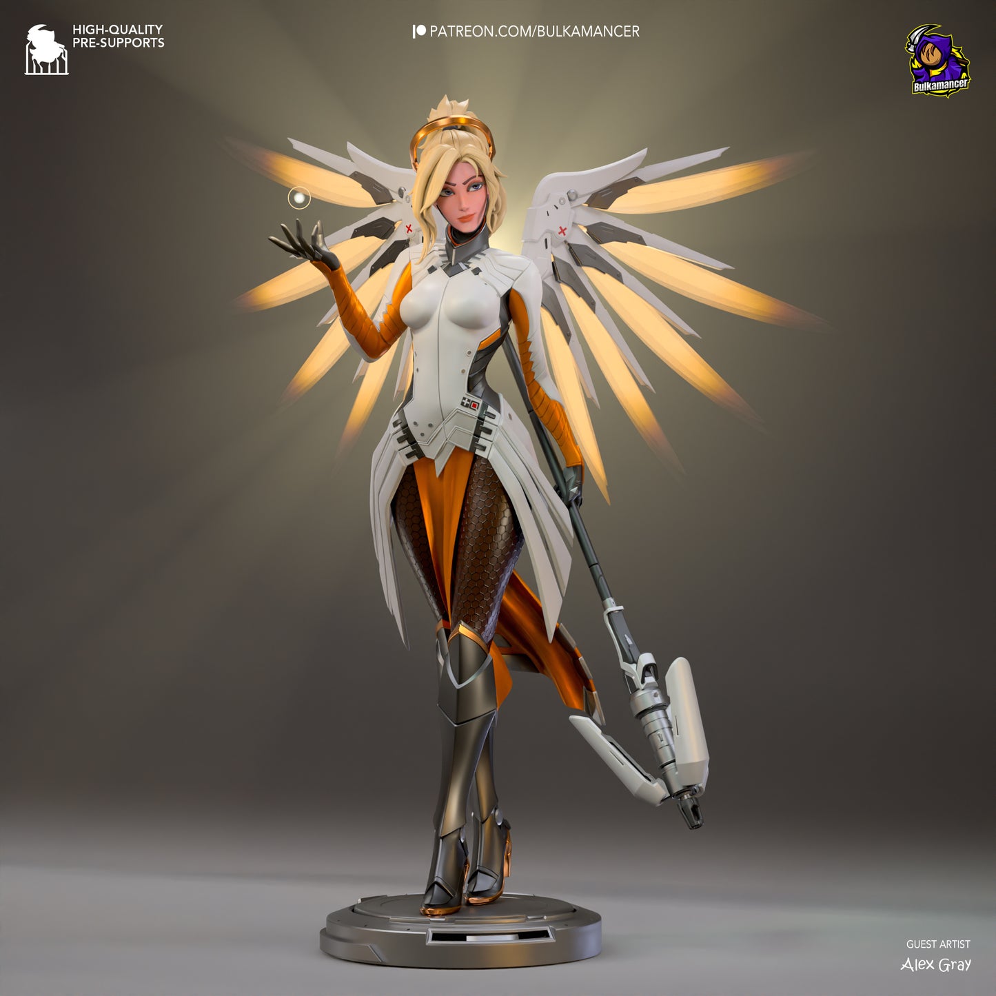 Mercy | Overwatch | Handcrafted Figure