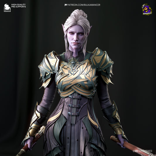 Minthara | Baldur’s Gate 3 | Handcrafted Figure