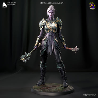 Minthara | Baldur’s Gate 3 | Handcrafted Figure