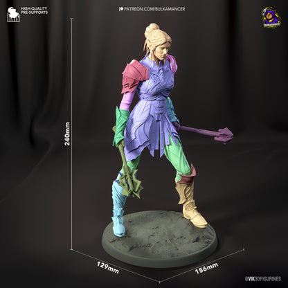Minthara | Baldur’s Gate 3 | Handcrafted Figure
