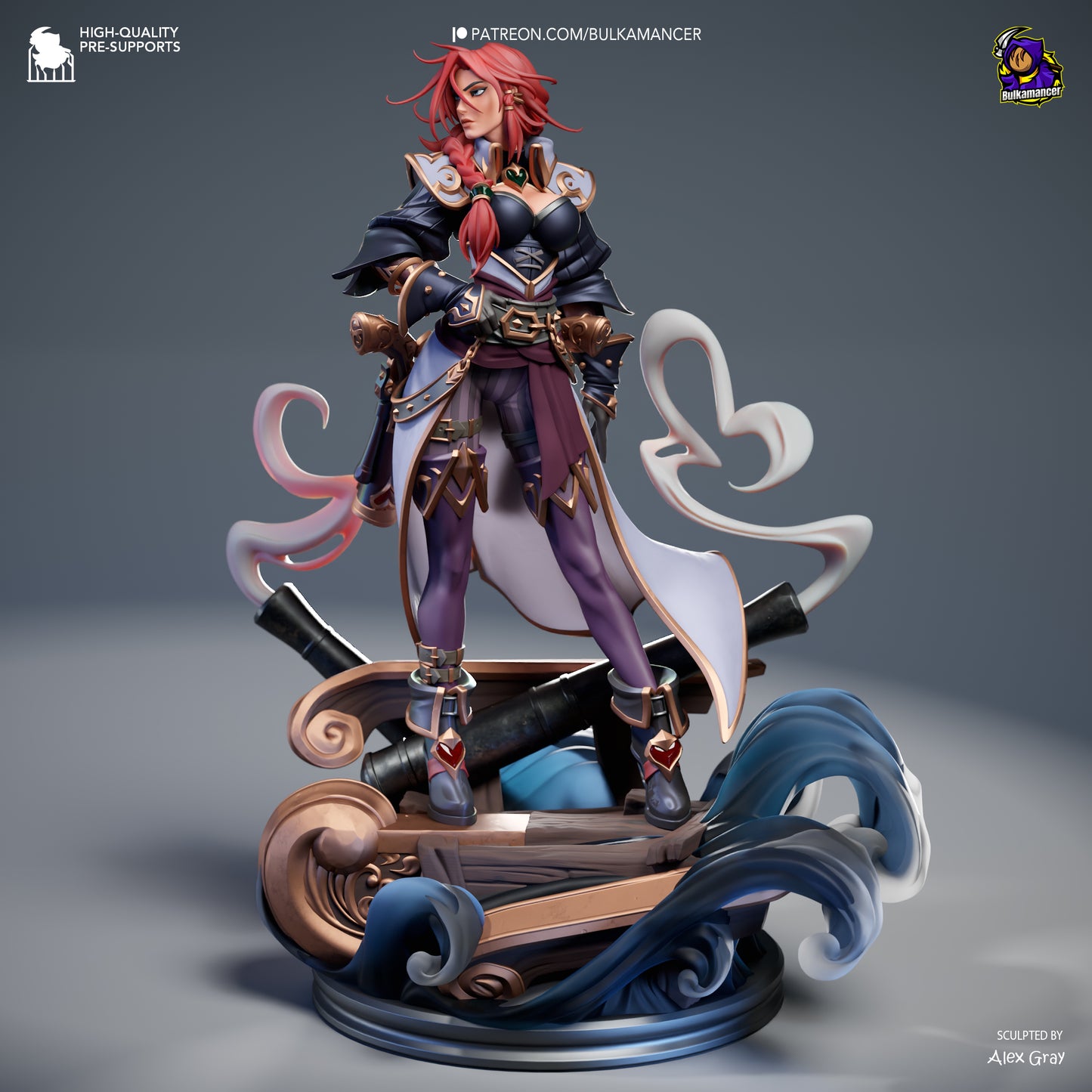 Miss Fortune | League of Legends| Handcrafted Figure