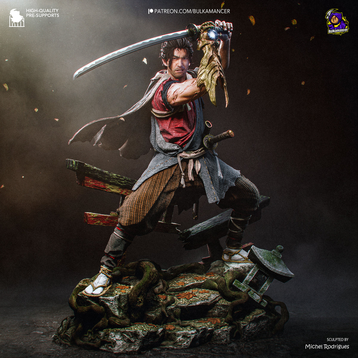 Demon-Slaying Samurai | Handcrafted Figure