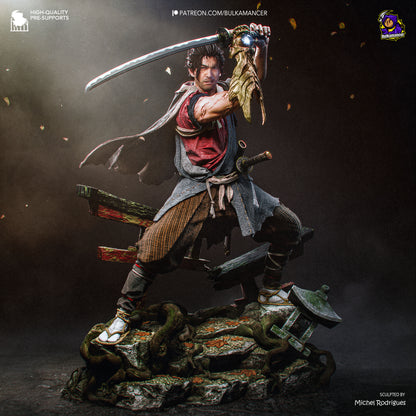 Demon-Slaying Samurai | Handcrafted Figure
