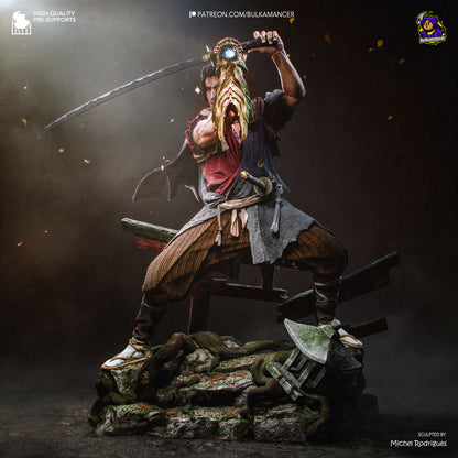 Demon-Slaying Samurai | Handcrafted Figure