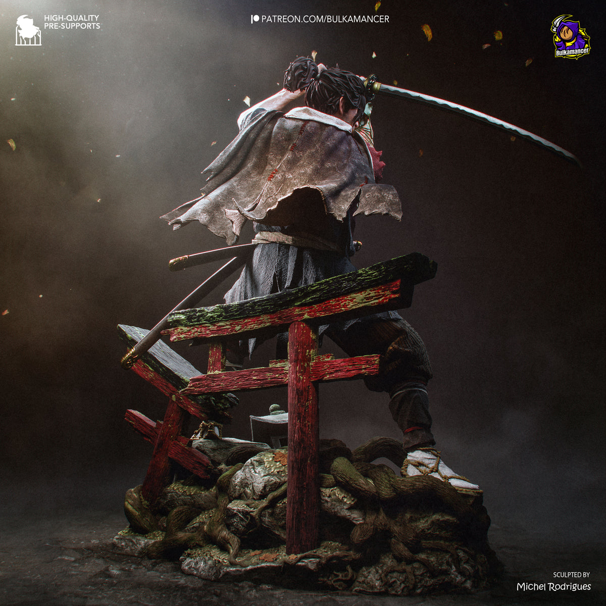 Demon-Slaying Samurai | Handcrafted Figure