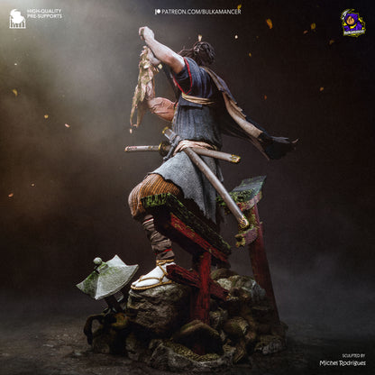 Demon-Slaying Samurai | Handcrafted Figure