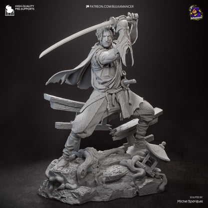 Demon-Slaying Samurai | Handcrafted Figure