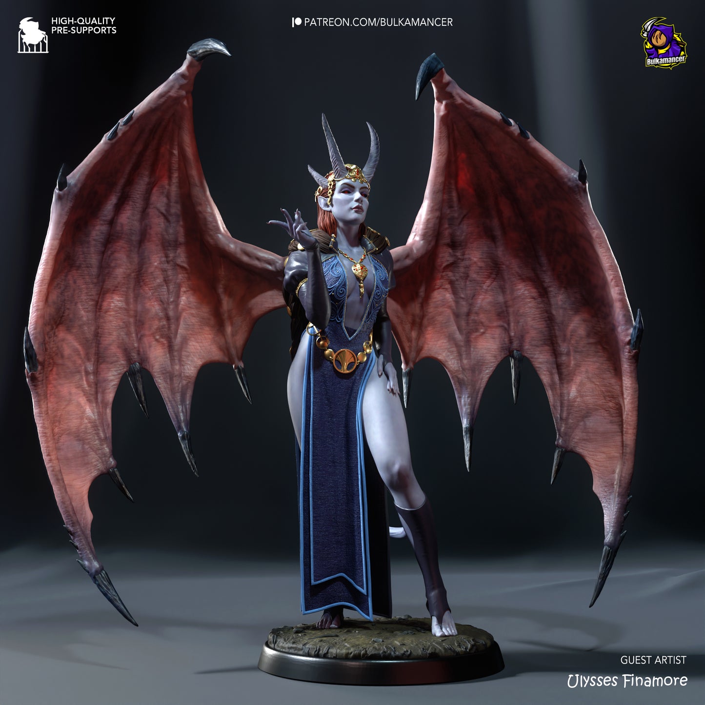 Mizora | Baldur’s Gate 3 | Handcrafted Figure