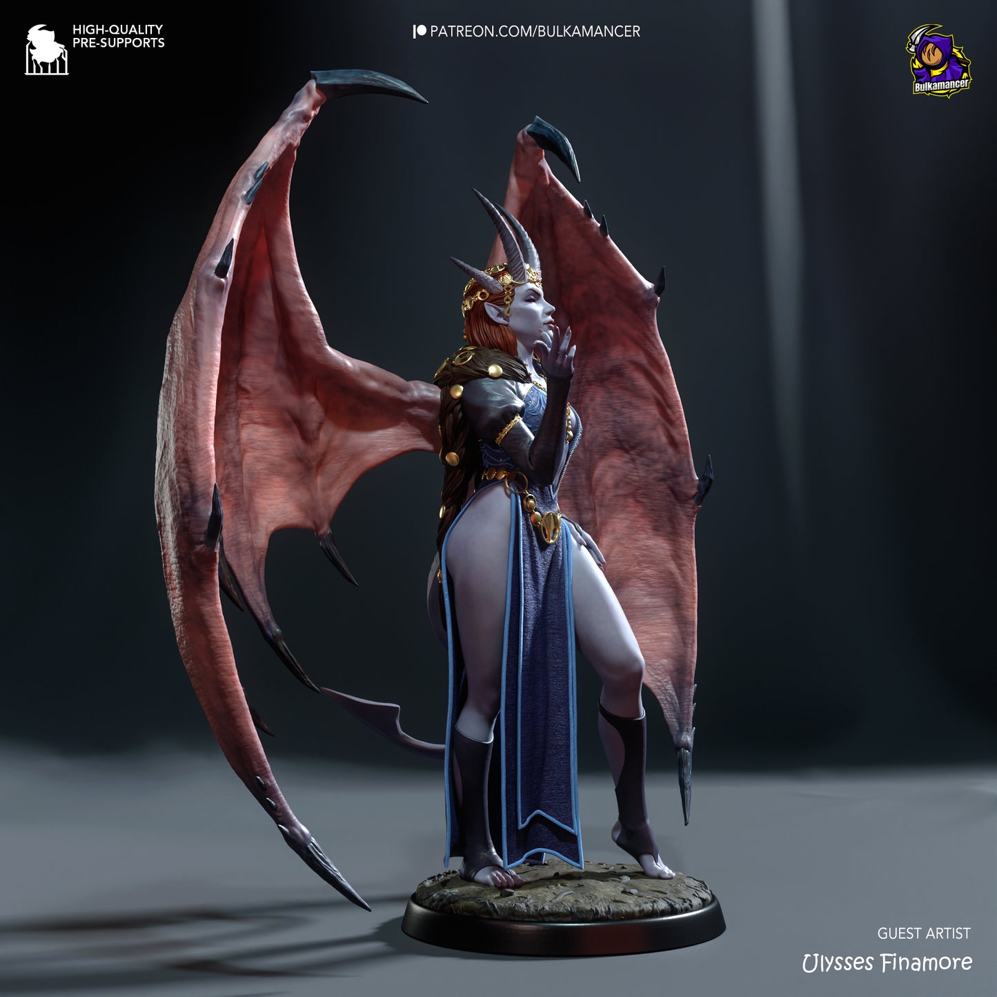 Mizora | Baldur’s Gate 3 | Handcrafted Figure