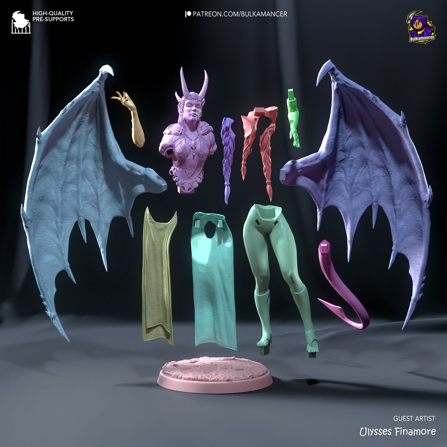 Mizora | Baldur’s Gate 3 | Handcrafted Figure