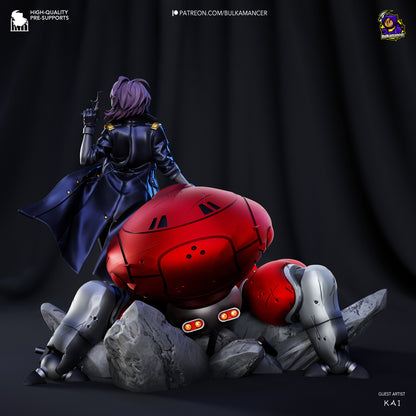 Motoko | Ghost in the Shell | Handcrafted Figure
