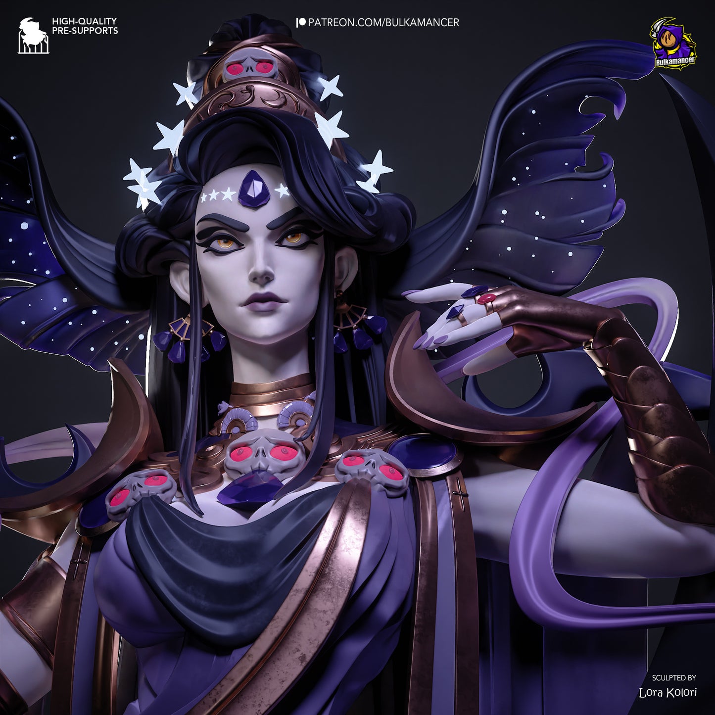 Nyx | Hades | Handcrafted Figure