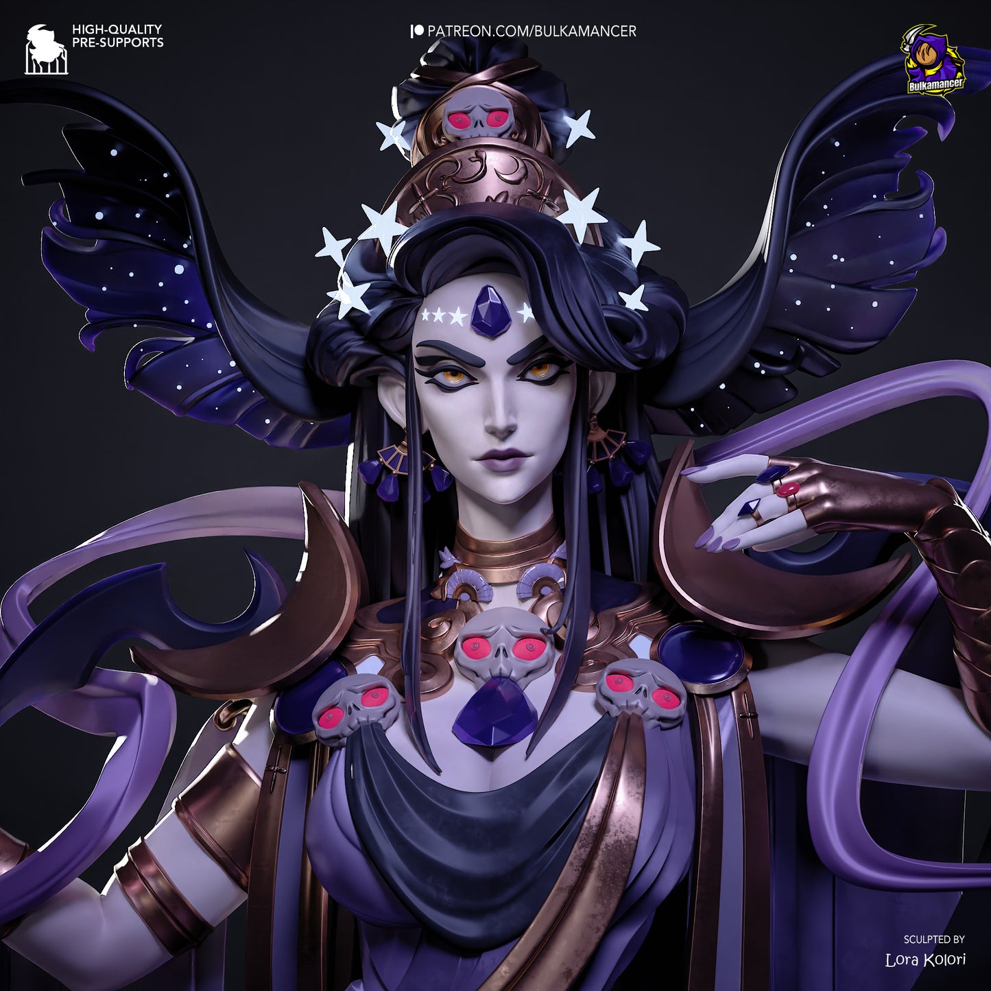 Nyx | Hades | Handcrafted Figure