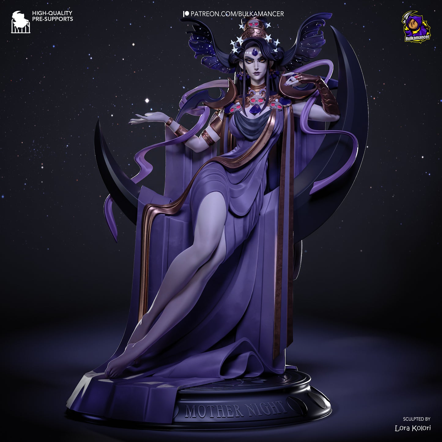 Nyx | Hades | Handcrafted Figure