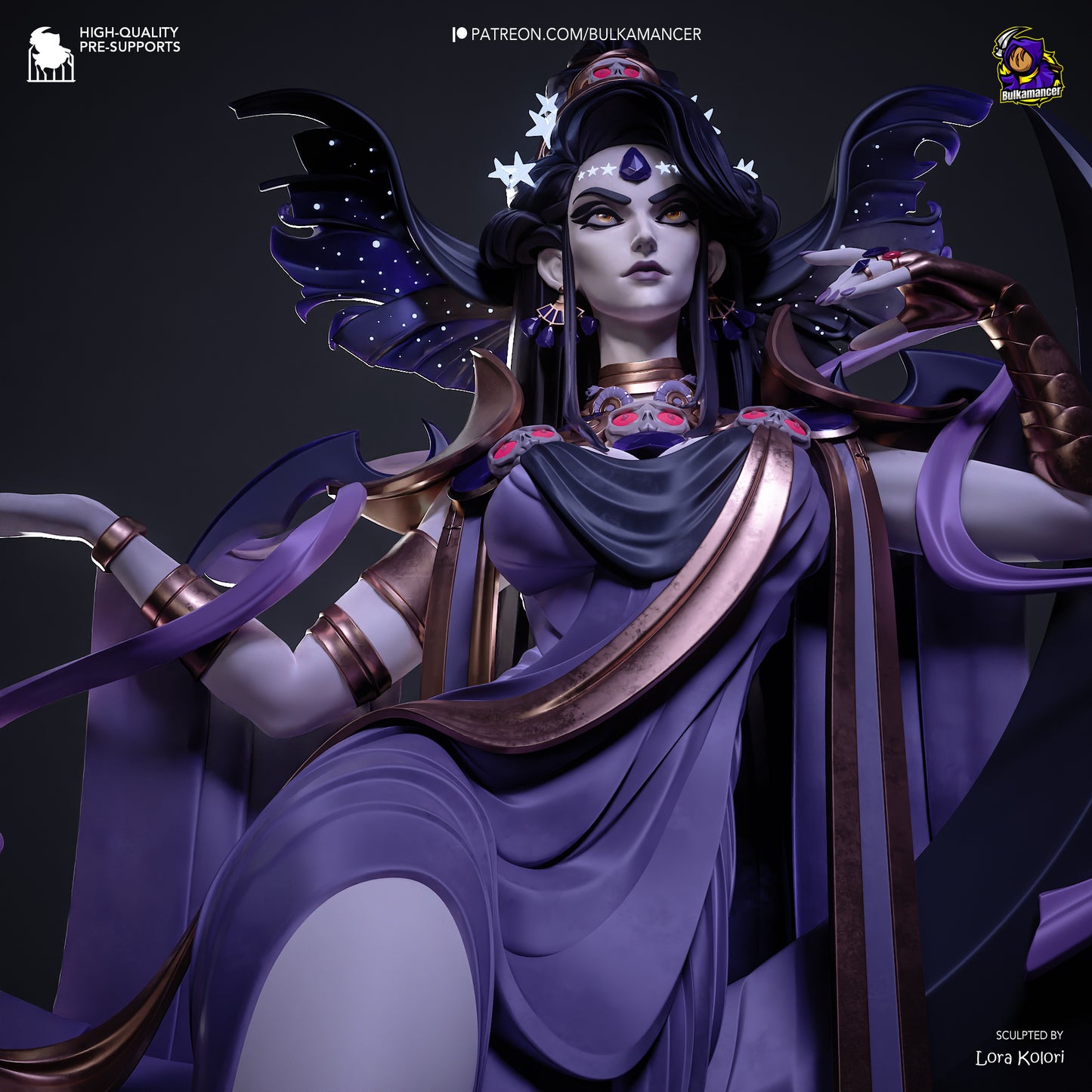 Nyx | Hades | Handcrafted Figure