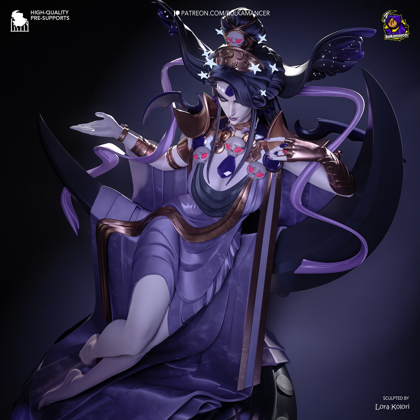 Nyx | Hades | Handcrafted Figure