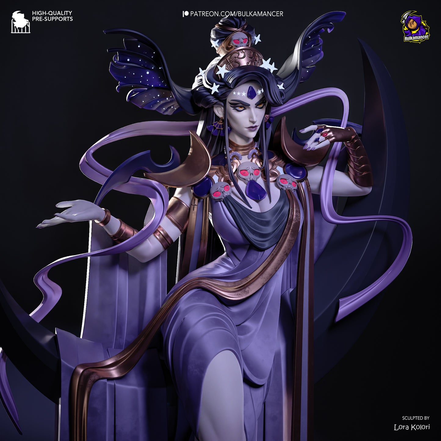 Nyx | Hades | Handcrafted Figure