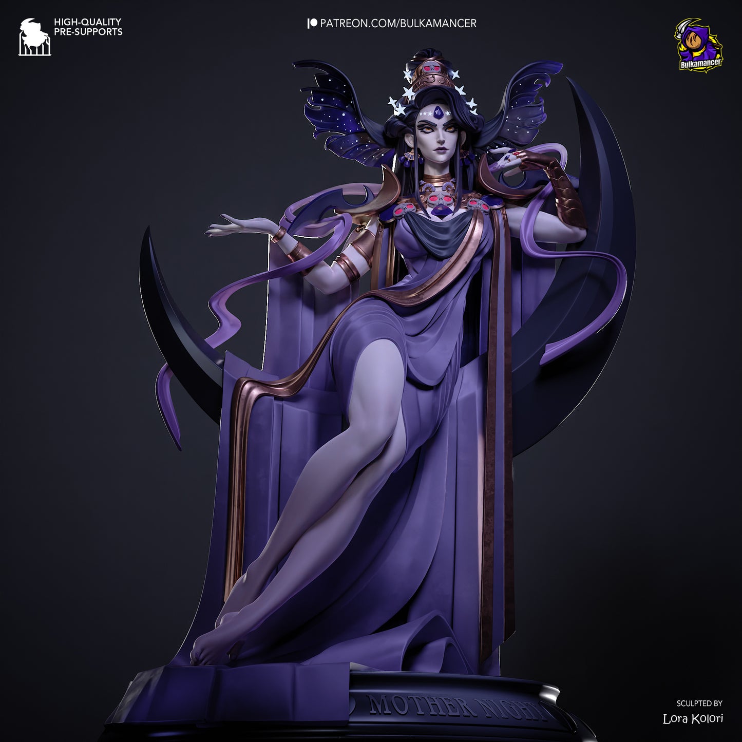 Nyx | Hades | Handcrafted Figure