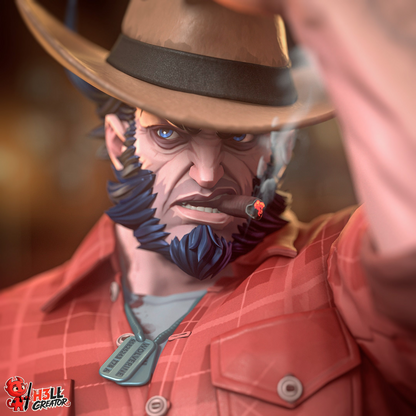 Logan | Handcrafted Figure