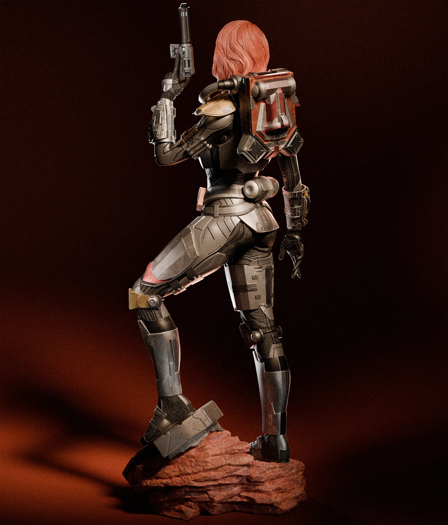 Galactic Mercenary | Handcrafted Figure