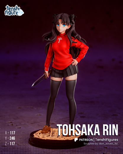 Tohsaka Rin | Fate Series | Handcrafted Figure