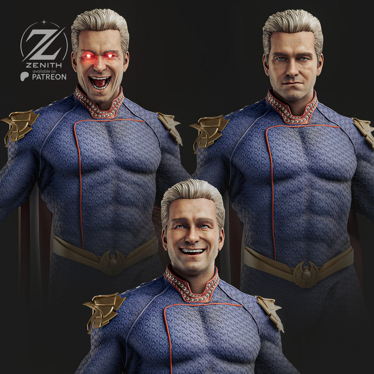 Patriotic Guardian | Handcrafted Figure