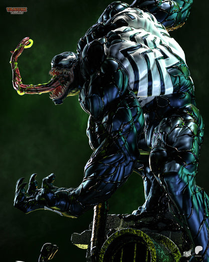 Black Symbiote | Handcrafted Figure