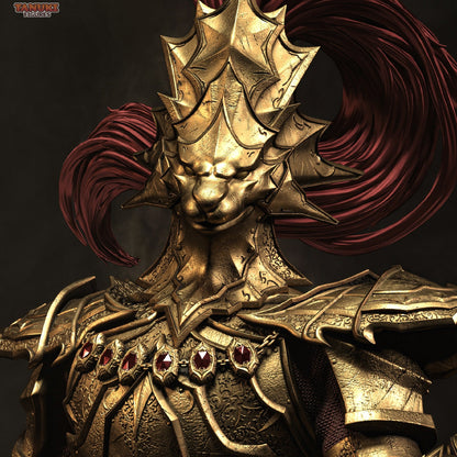 Golden Dragonslayer | Handcrafted Figure