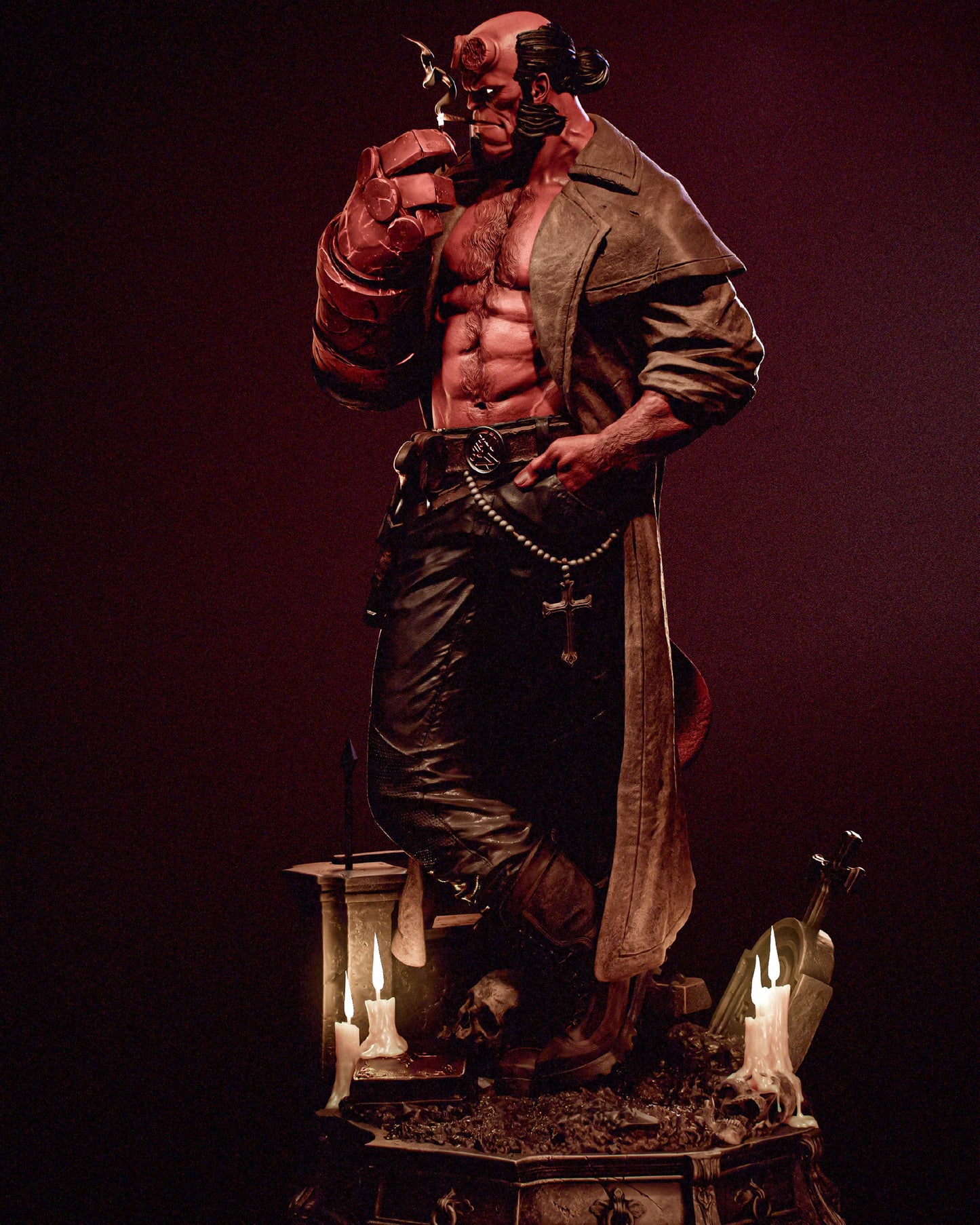 Hellboy | Handcrafted Figure