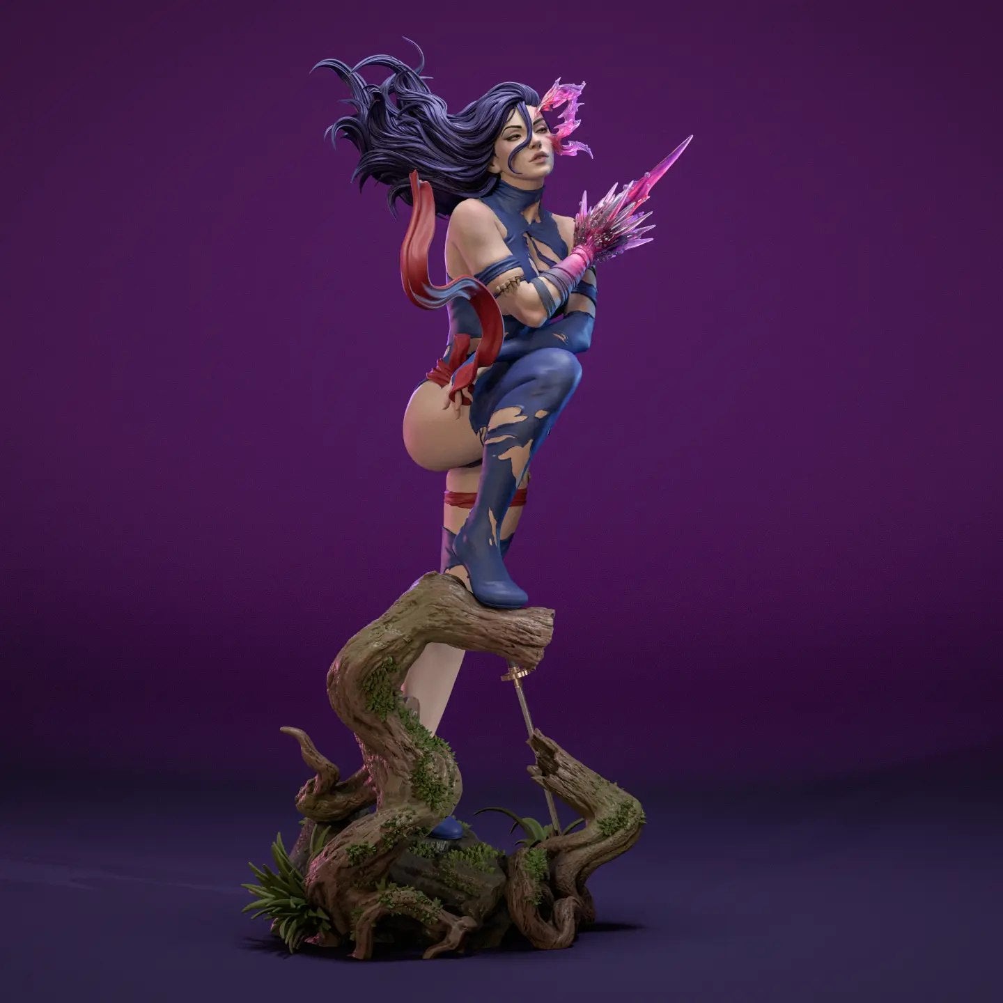 Psychic Blade Warrior | Handcrafted Figure