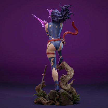 Psychic Blade Warrior | Handcrafted Figure