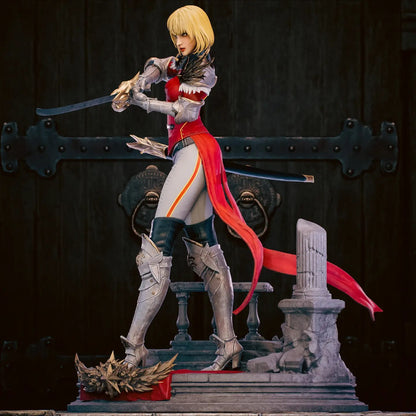 Golden Blade Maiden | Handcrafted Figure