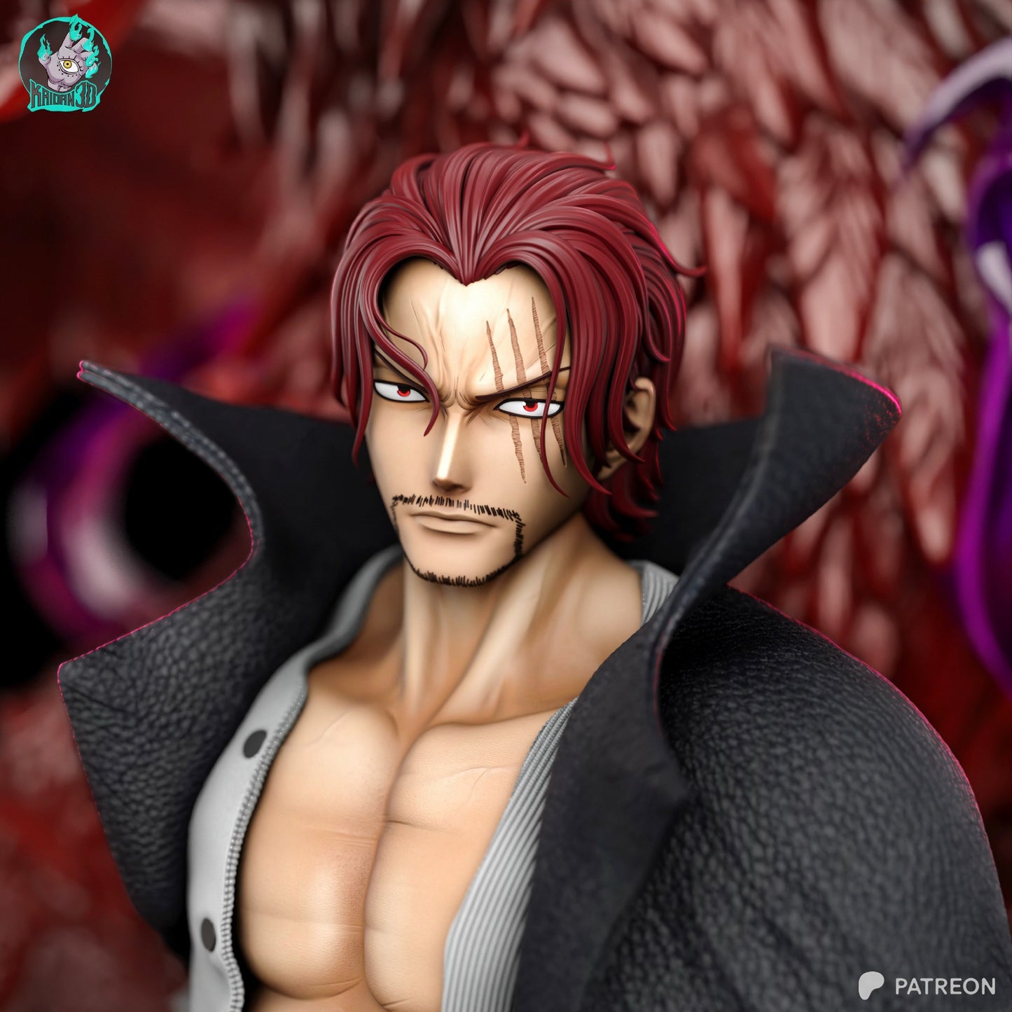 Red-Haired Captain | Handcrafted Figure