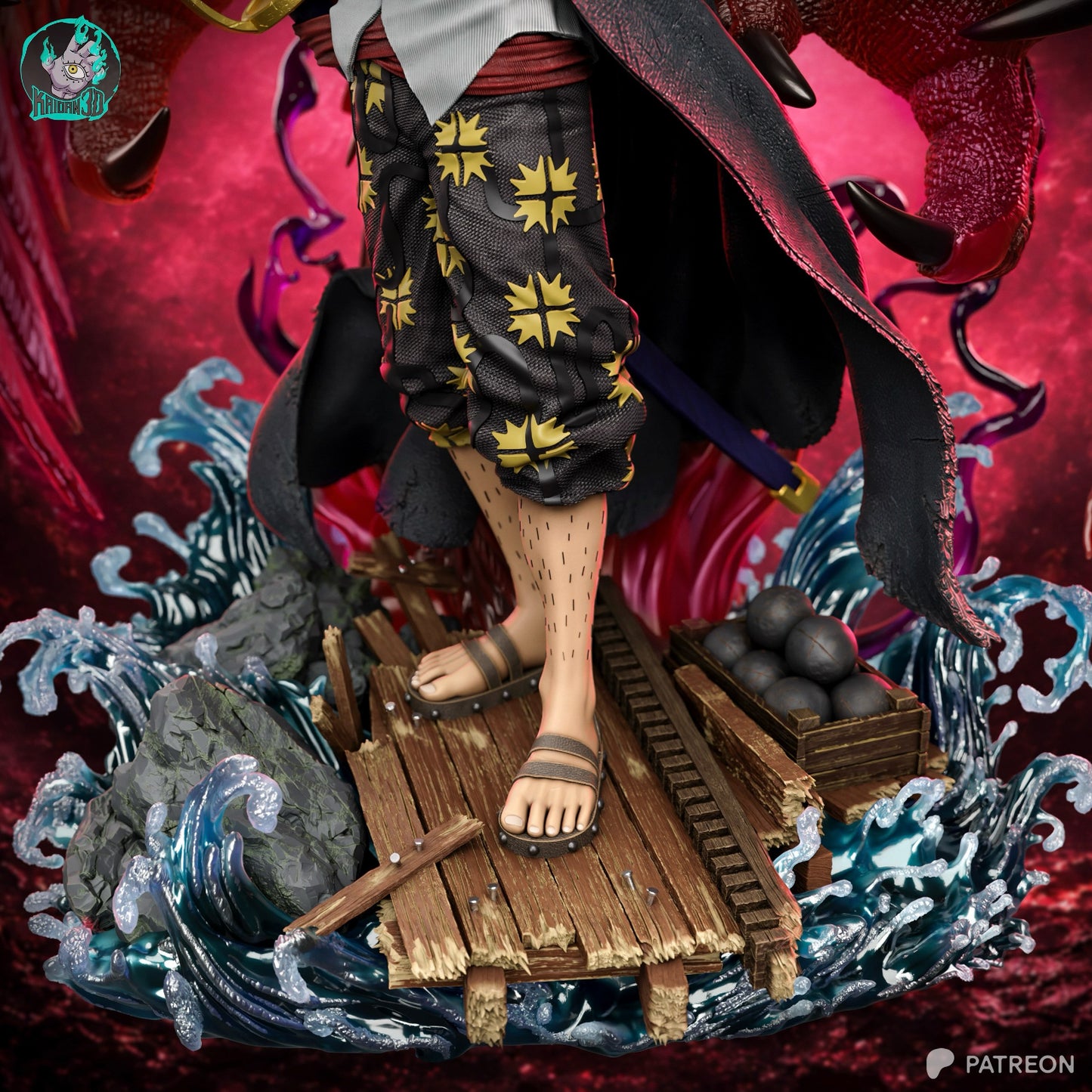 Red-Haired Captain | Handcrafted Figure
