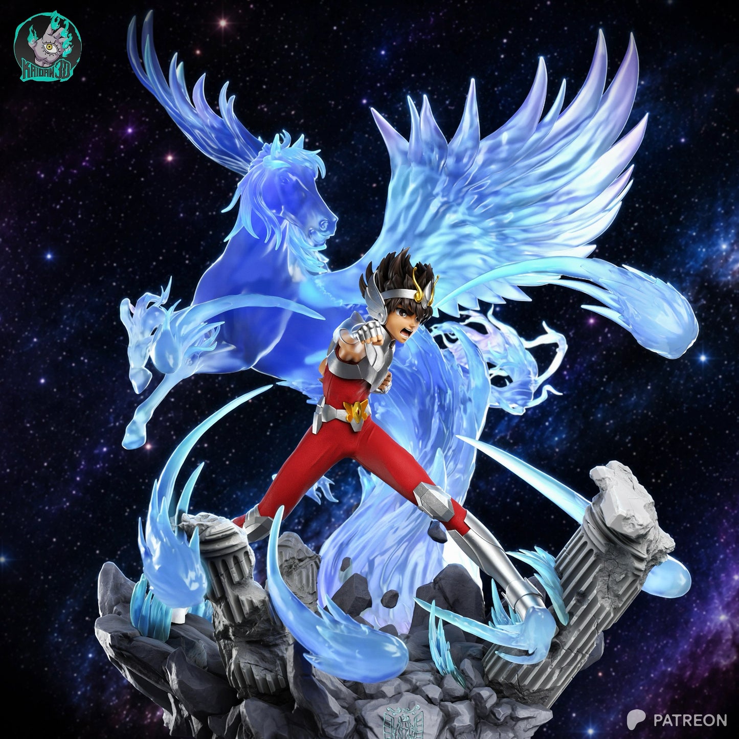Pegasus Meteor Fist | Handcrafted Figure