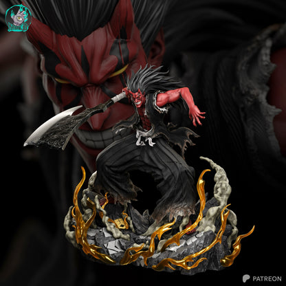 Battle-Crazed Swordsman | Handcrafted Figure