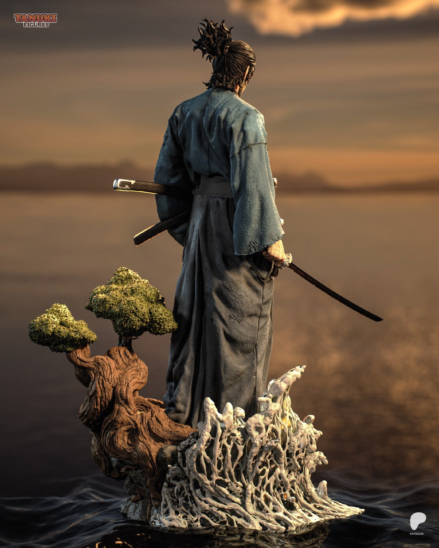 Wandering Samurai | Handcrafted Figure