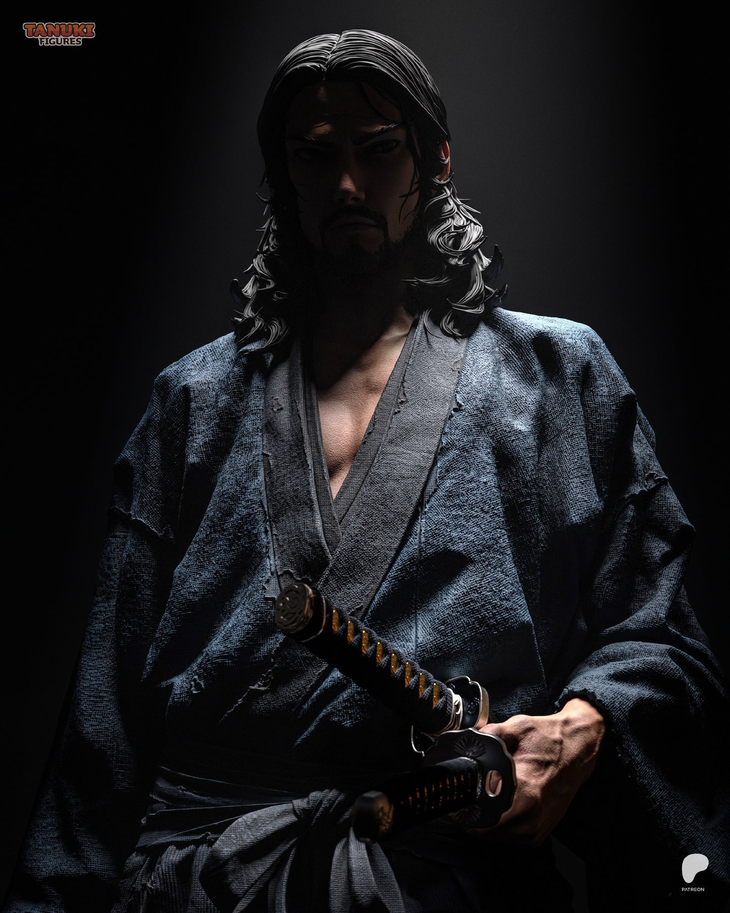 Wandering Samurai | Handcrafted Figure