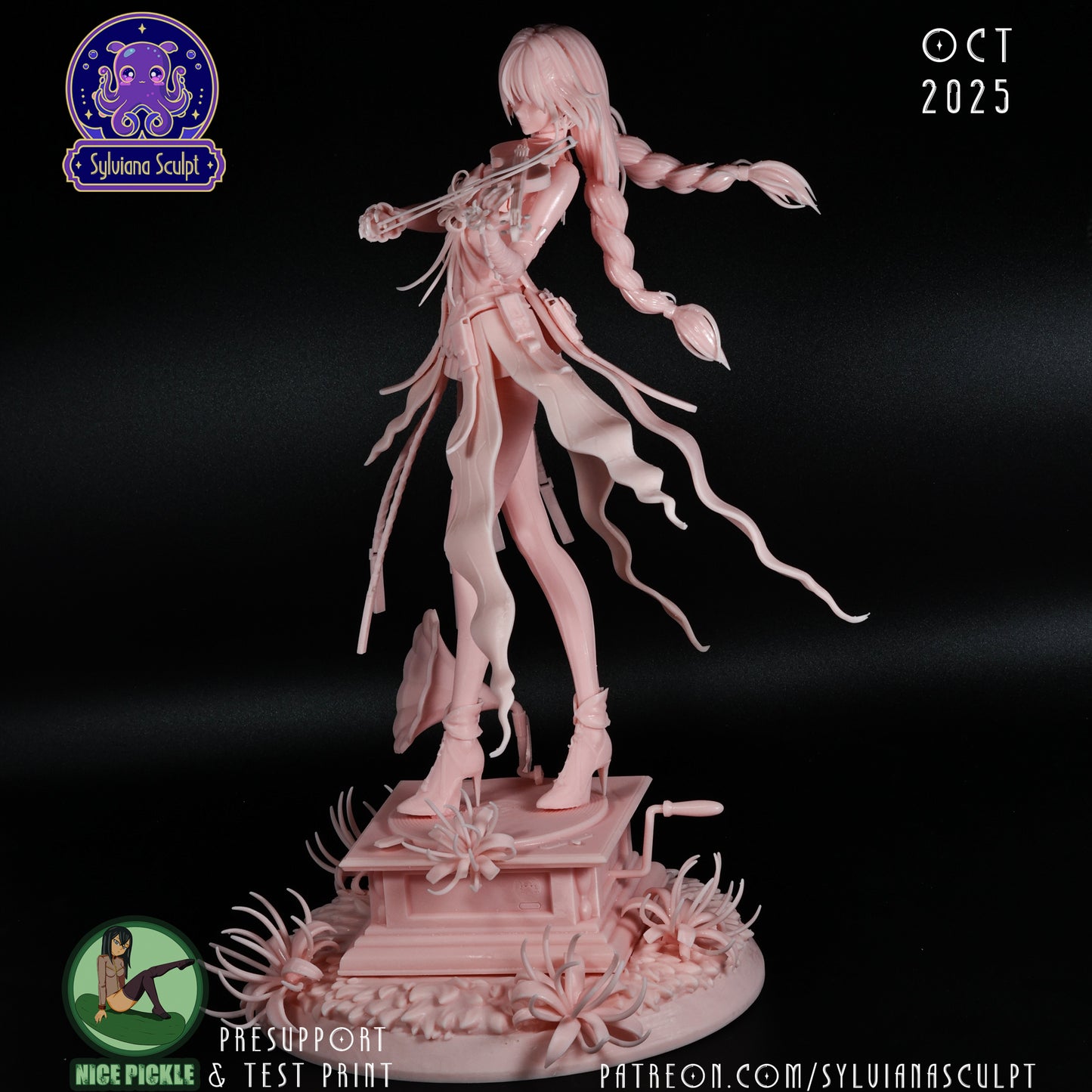 Crimson Conductor | Handcrafted Figure