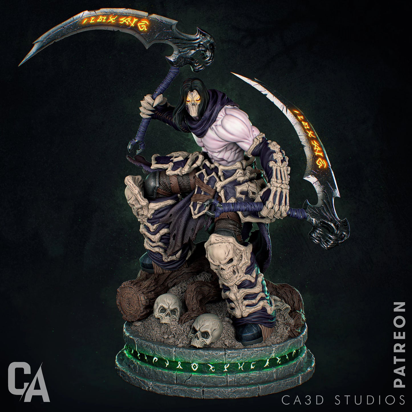 Death | Darksiders II | Handcrafted Figure