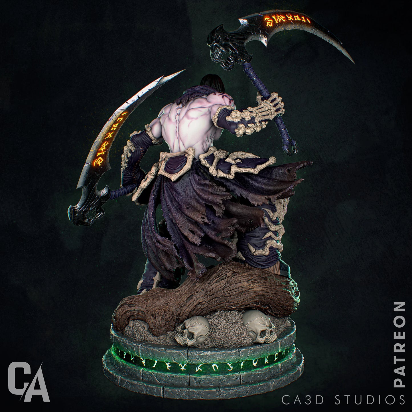 Death | Darksiders II | Handcrafted Figure