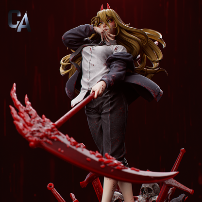 The Blood Fiend Queen | Chainsaw | Handcrafted Figure